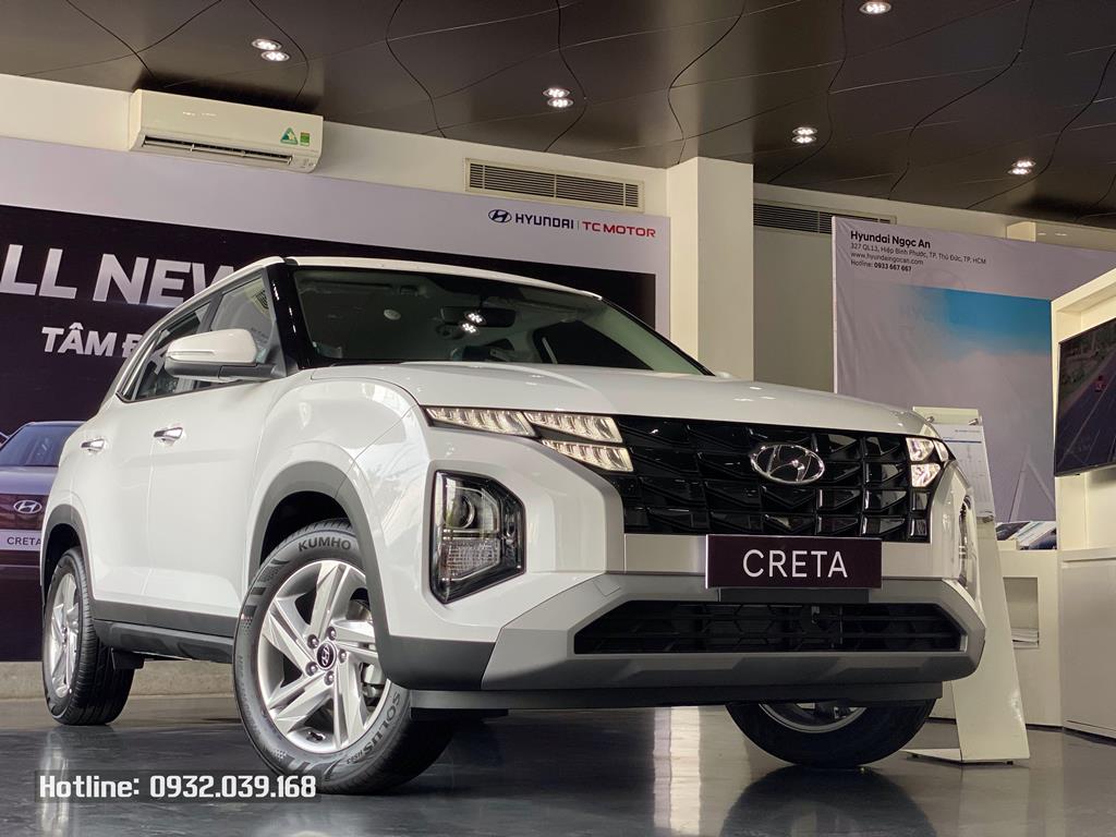 Xe Hyundai Creta 1.5L tiêu chuẩn 2022 màu trắng