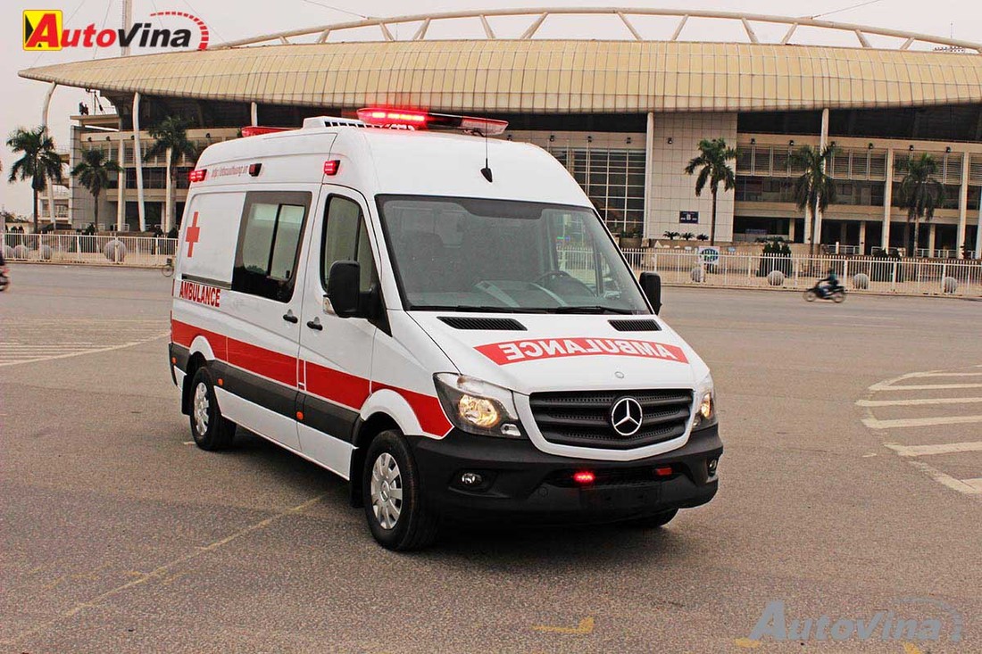 Xe cứu thương Mercedes Sprinter cao cấp - Hyundai Ngọc An - 0932 039 168