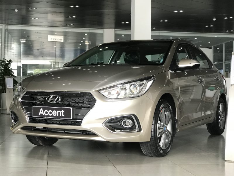 giá ra biển ​Hyundai Accent 2020 màu ghi vàng