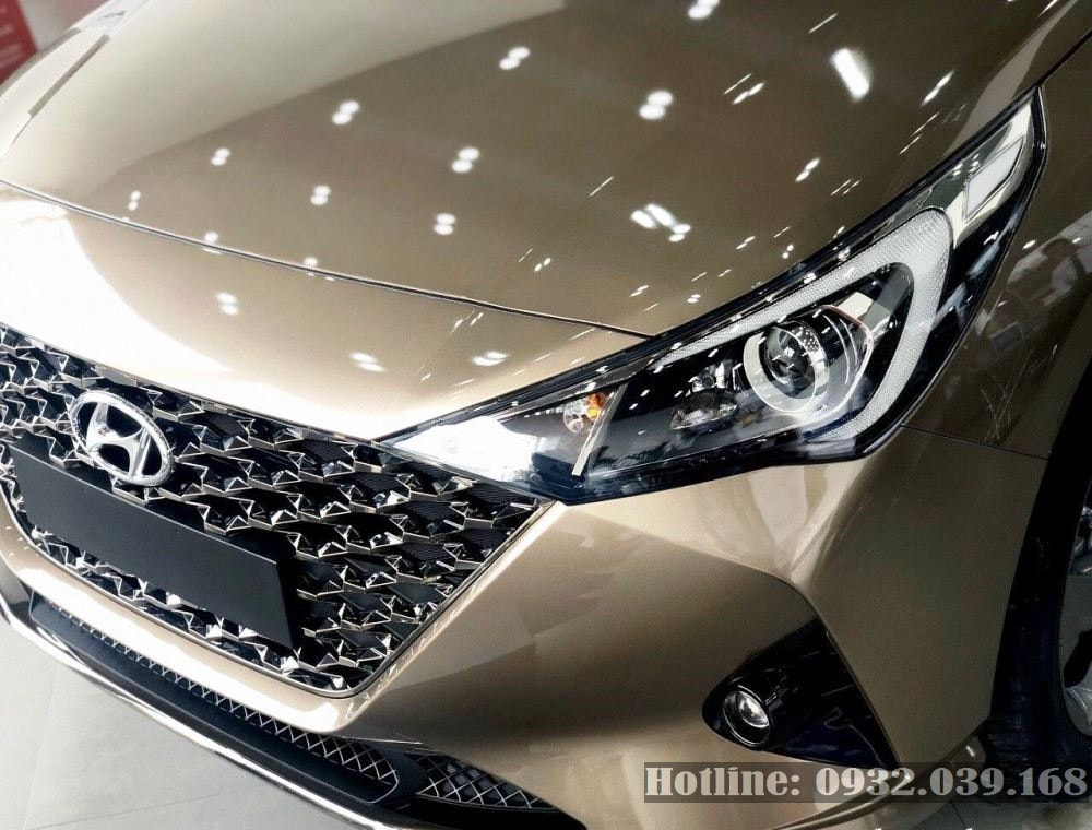 Hình ảnh & giá bán Hyundai Accent 2021 số tự động màu Vàng cát ...