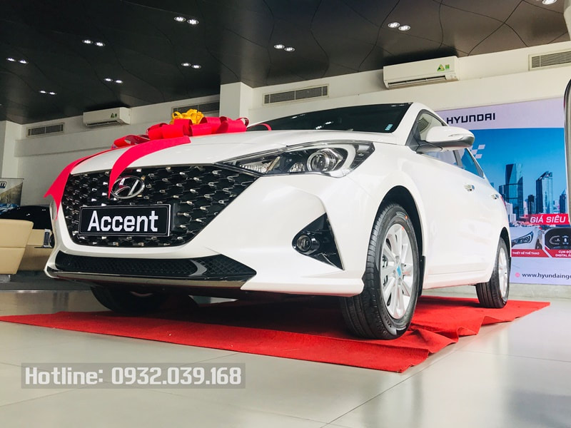 Hyundai Accent 2021 số tự động màu trắng