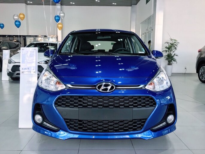 Hyundai i10 5 cửa 2020 màu xanh dương
