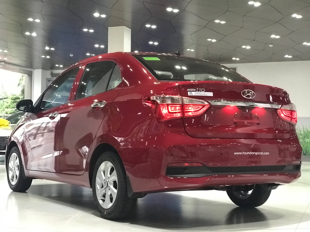 chi phí ra biển số xe Hyundai i10 2020 sedan số sàn màu đỏ
