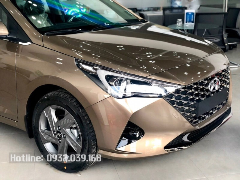 Hình ảnh & giá bán Hyundai Accent 2021 số tự động màu Vàng cát ...