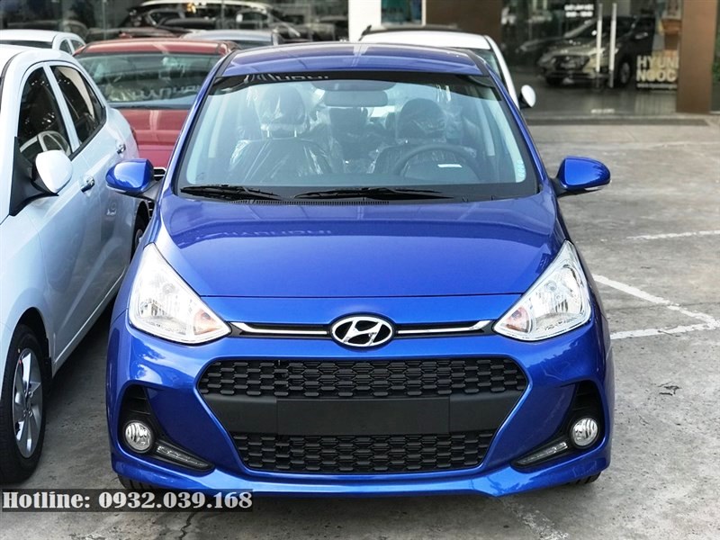 Hình ảnh xe Hyundai i10 2020 màu xanh dương