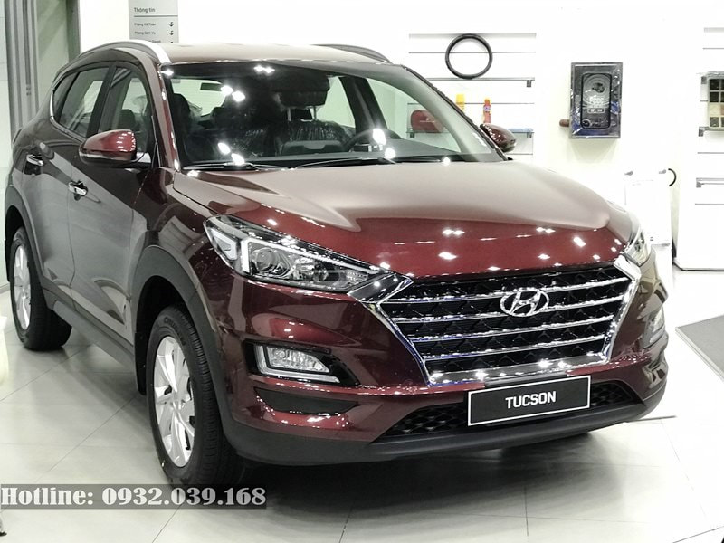 Hyundai tucson  2021 bản xăng tiêu chuẩn màu Đỏ